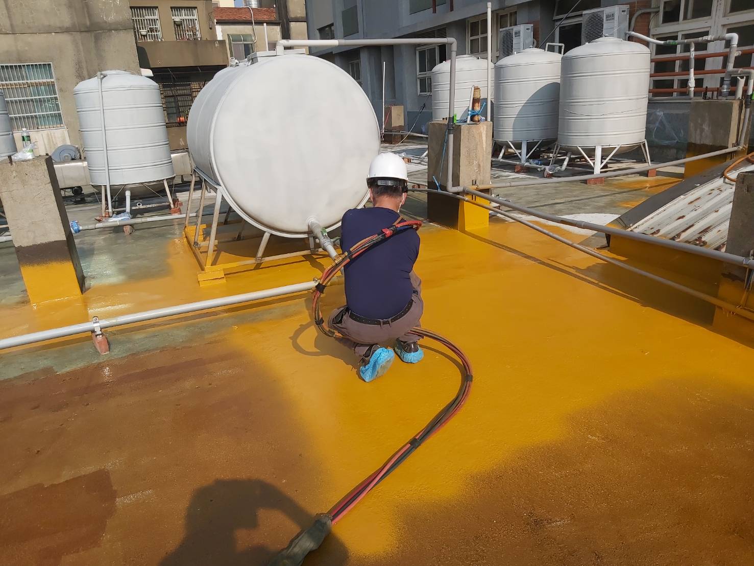 新竹純聚脲防水噴塗