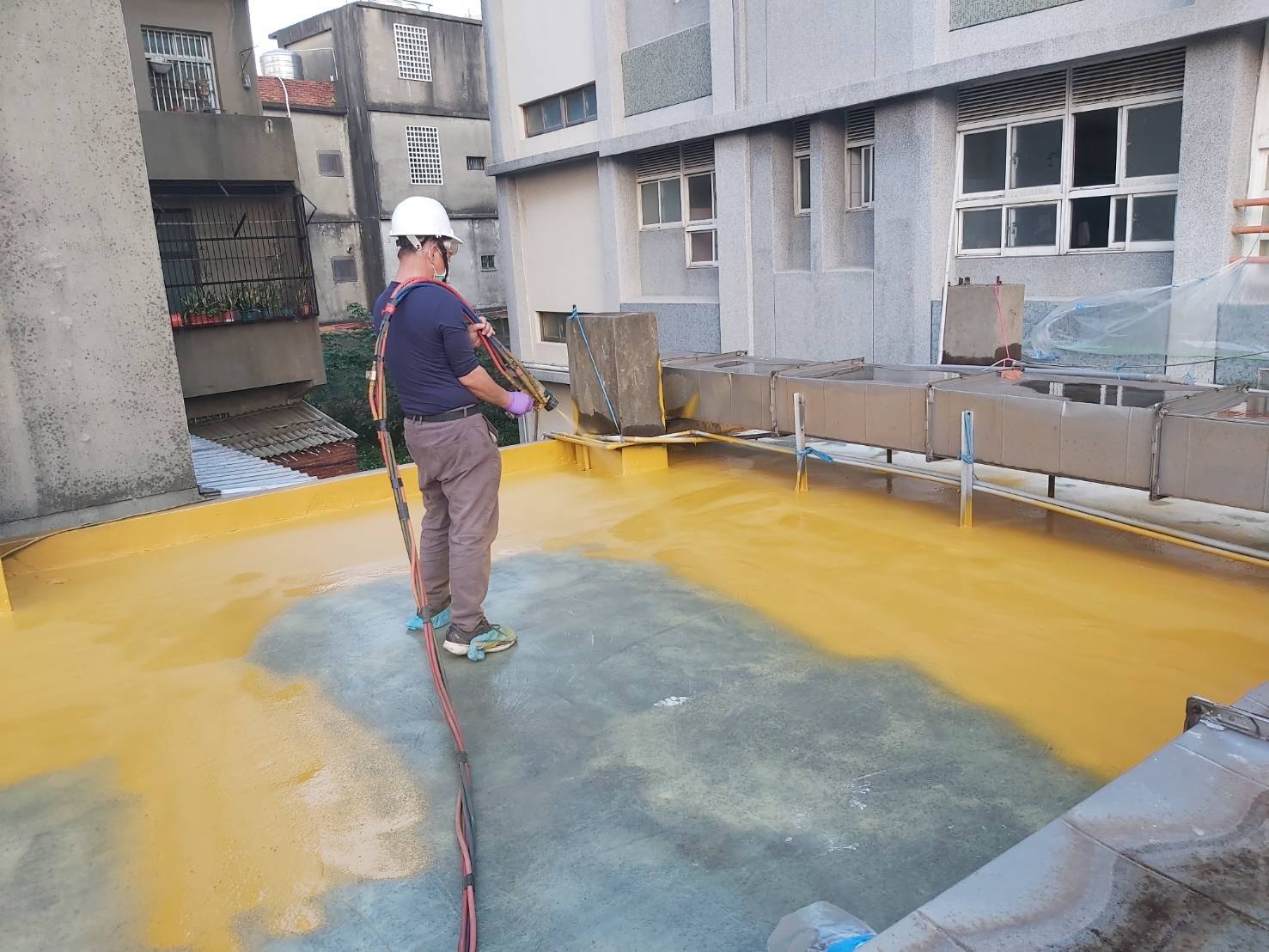 新竹純聚脲防水噴塗