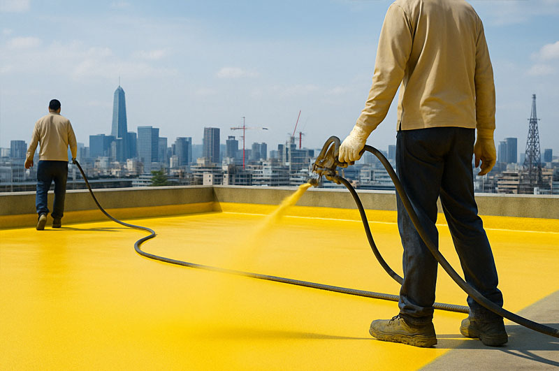 原廠聚脲材料設備，施工品質有保障